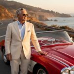 A man opting to ship his vintage car with haulin