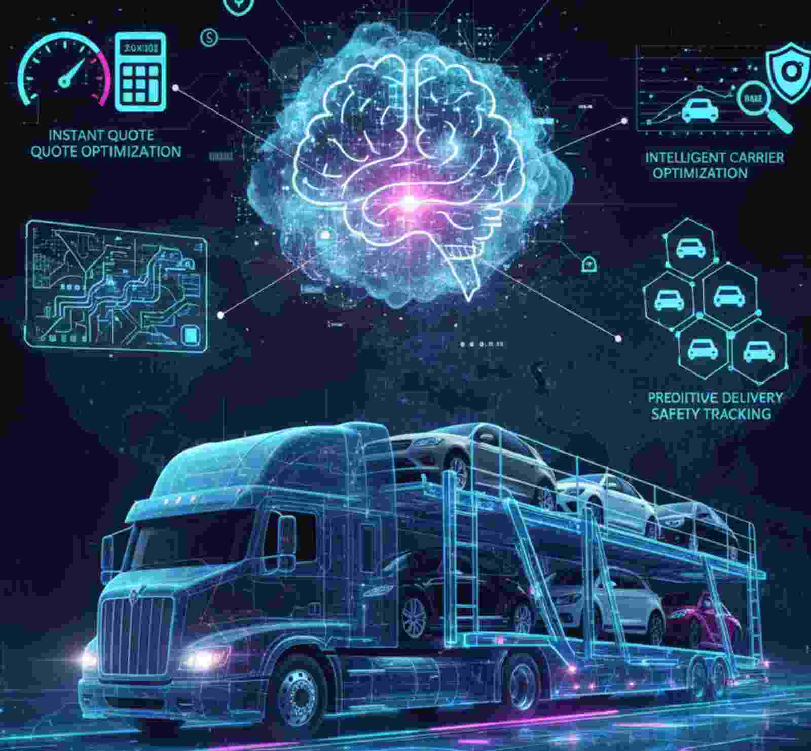 5 Ways Artificial Intelligence Transforms Auto Transport in 2025