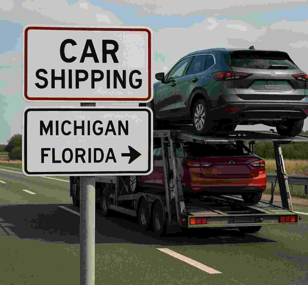 seasonal vehicle transport michigan to florida