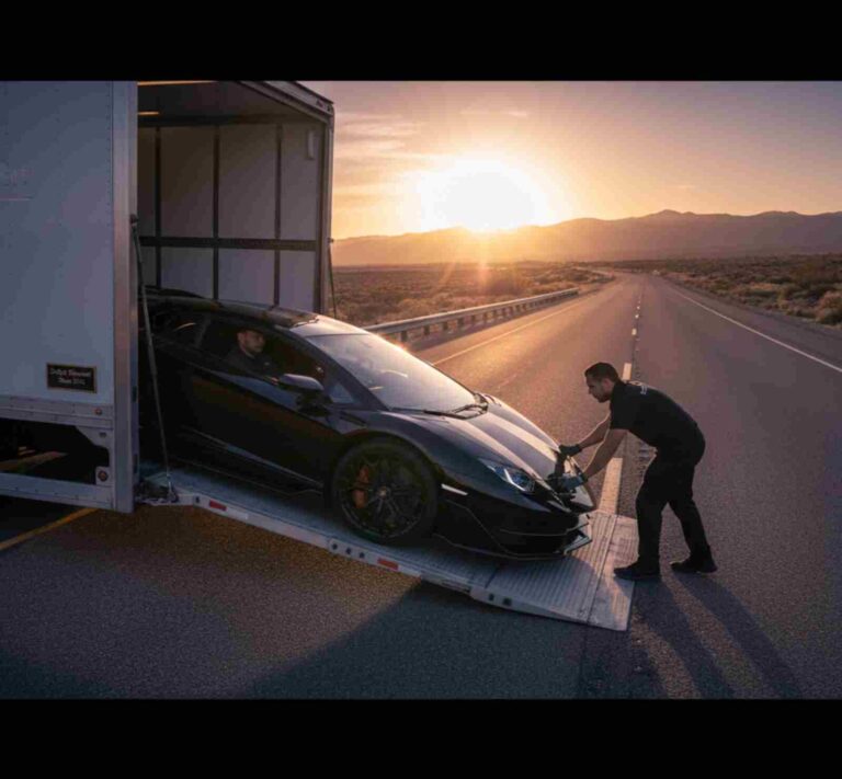 How We Safely Delivered an Exotic Car Across States