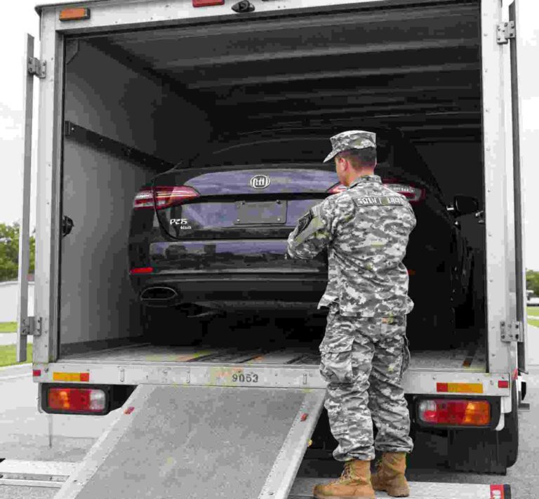 military pcs car shipping