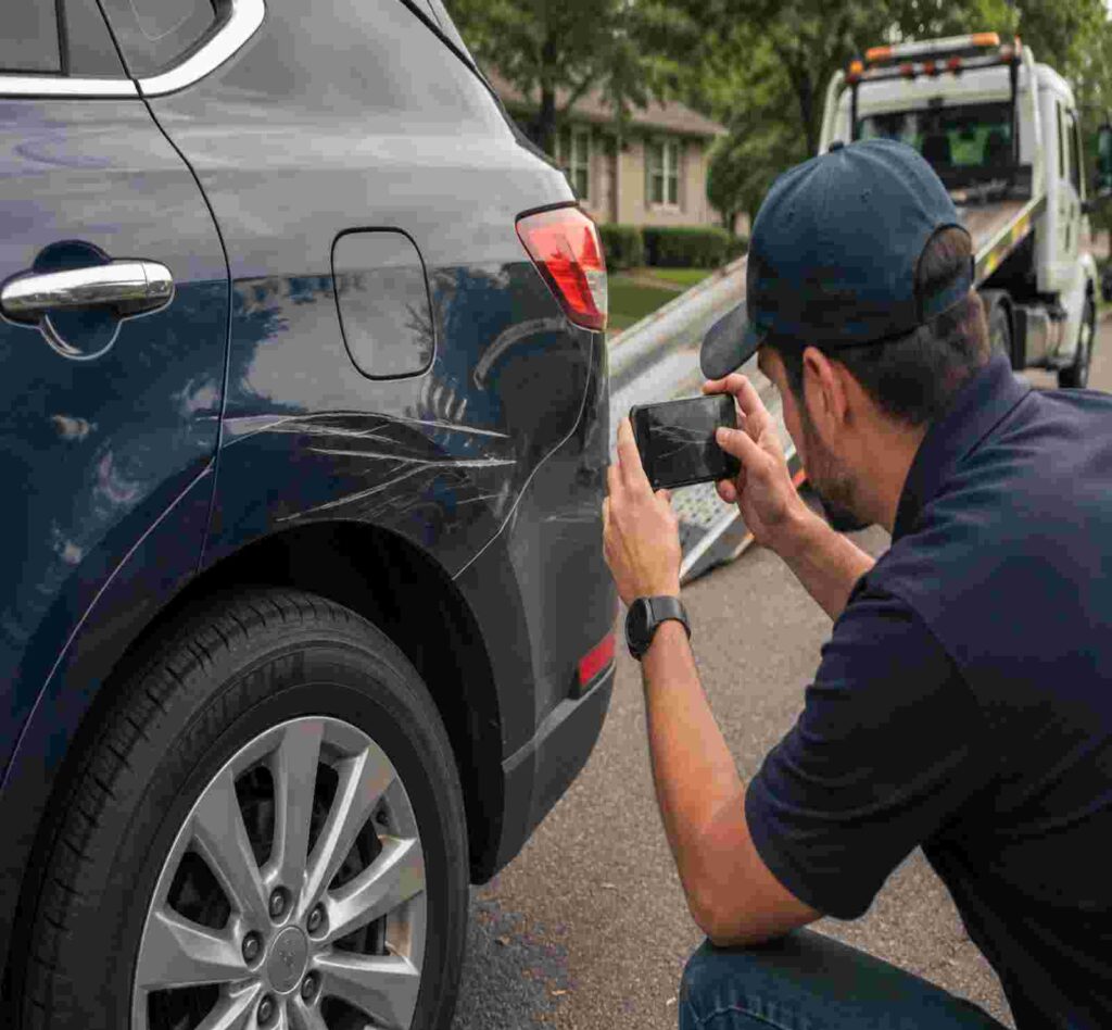 what to do if car is damaged during auto transport