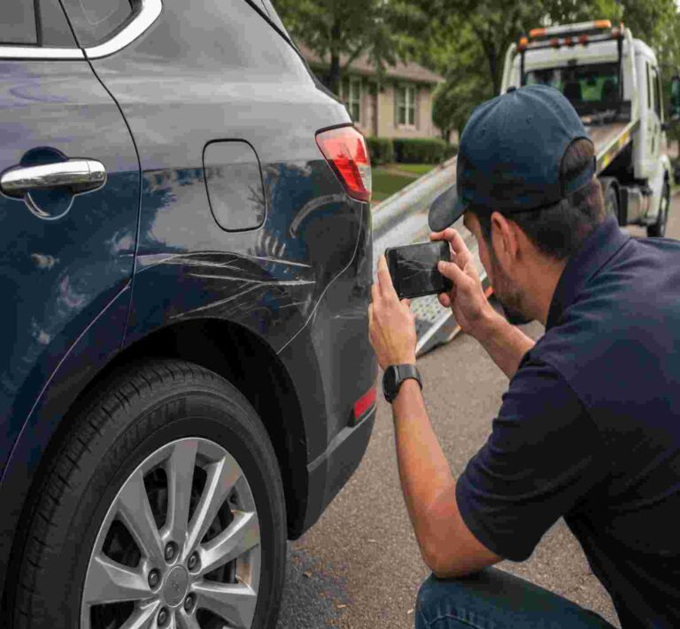 what to do if car is damaged during auto transport
